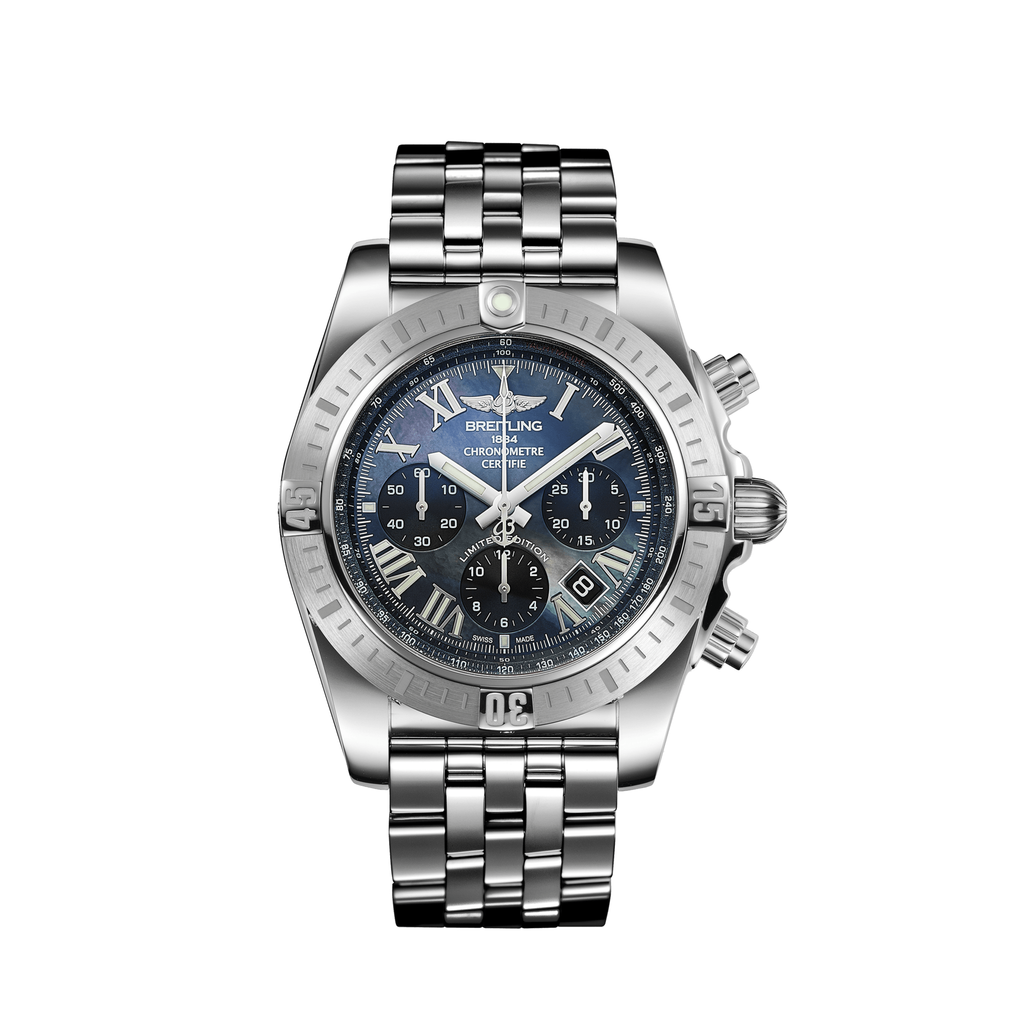 [BREITLING (ブライトリング)正規取り扱い商品]<br />
<br />
【日本限定500本】<br />
<br />
クロノマットJSPローマンインデックスブラックマザーオブパールリミテッド<br />
<br />
Ref.AB01153A1B1A1<br />
<br />
¥1,080,000+税<br />
<br />
<br />
ブライトリング上半期人気№1は、<br />
<br />
クロノマットJSPローマンインデックスブラックマザーオブパールリミテッドです！！<br />
<br />
堂々の納得の№1です！！<br />
<br />
ブライトリングの代表モデルのクロノマット！！<br />
<br />
日本で大変人気のあるローマンインデックス！<br />
<br />
そして、<br />
<br />
マザーオブパール文字盤！！<br />
<br />
そして、<br />
<br />
機械内部を見ることの出来る裏スケルトン！！<br />
<br />
ブライトリングの魅力を凝縮したモデルです！！<br />
<br />
<br />
日本限定500本ですので、<br />
<br />
ぜひこの機会に手に入れてください！！<br />
<br />
<br />
ブライトリングを購入するのに、<br />
<br />
1年で最大の特典のビッグイベント<br />
<br />
ブライトリング・デイ！<br />
<br />
9月4日（金）・5日（土）・6日（日）で開催！！<br />
<br />
それまでの日程で先行成約キャンペーンも開催中です！！<br />
<br />
ぜひご来店ください！！