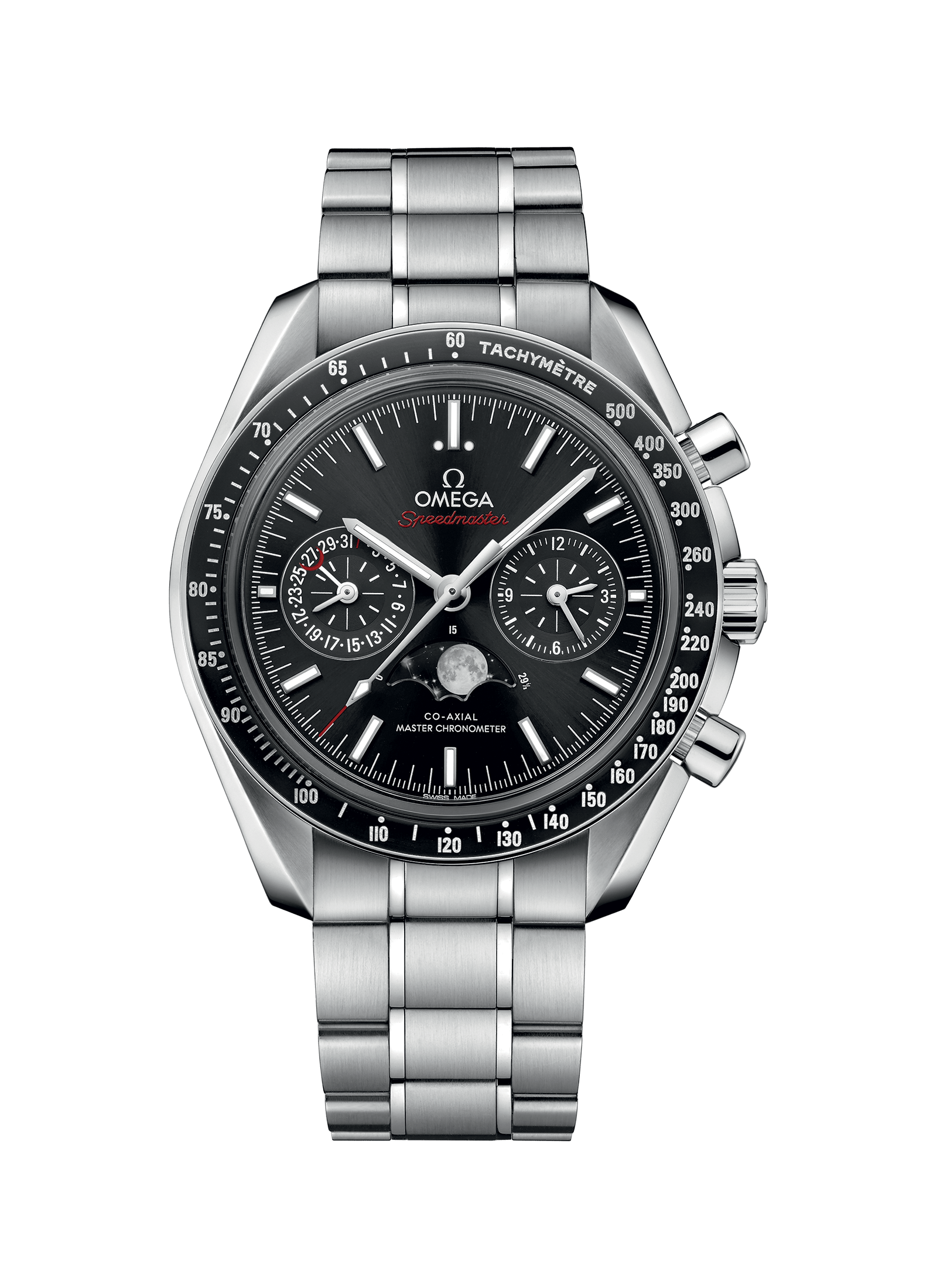 SPEEDMASTER　ムーンフェイズ コーアクシャル マスター クロノメーター ムーンフェイズ クロノグラフ 44.25MM