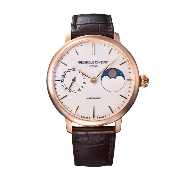 FREDERIQUE CONSTANT　SLIMLINE ムーンフェイズ マニュファクチュール FC-702V3S4