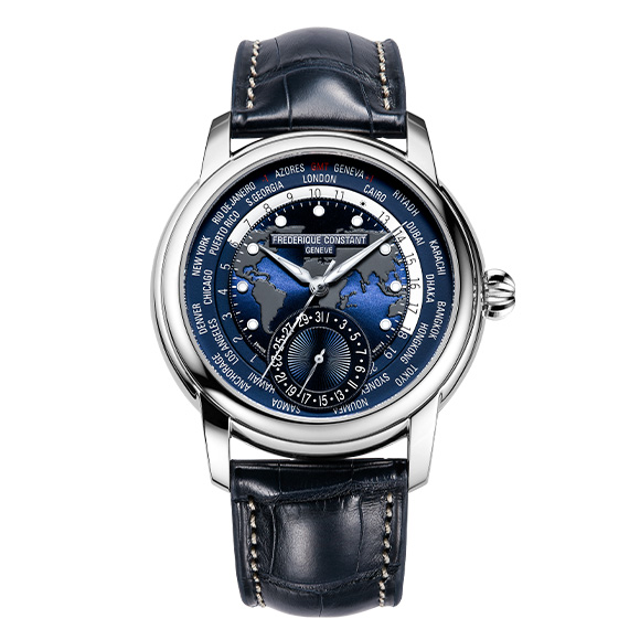 FREDERIQUE CONSTANT　CLASSIC ワールドタイマー マニュファクチュール FC-718NWM4H6