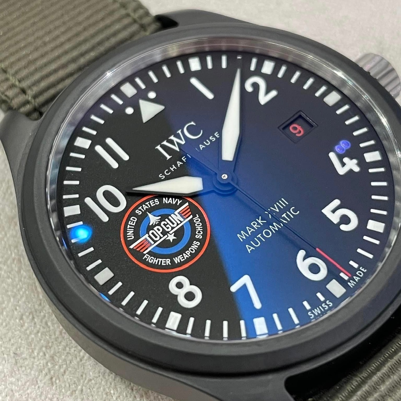 IWC　パイロットウォッチ　マーク18　トップガン　SFTI