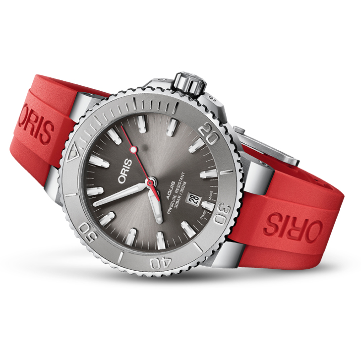 ORIS AQUIS DATE RELIEF 01 733 7730 4153-07 4 24 63EB