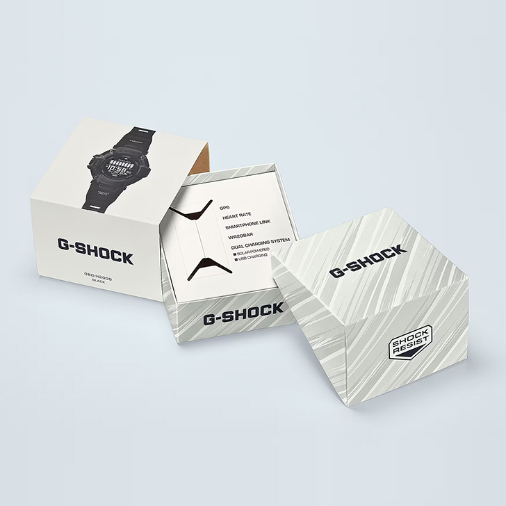 CASIO G-SHOCK G-SQUAD GBD-H2000 SERIES GBD-H2000-1BJR