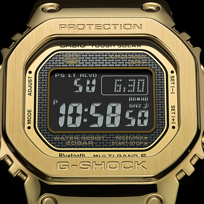 【G-SHOCK】初代モデルDW-5000Cの発売から35年の時を経て、「外装の進化」「構造の進化」「モジュールの進化」をコンセプトに、フルメタル化を実現し、Connectedエンジンを搭載したGMW-B5000からNew モデル登場