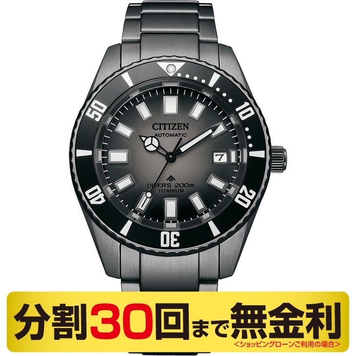 シチズン プロマスター MARINE 腕時計 メンズ ダイバー 自動巻 チタン NB6025-59H