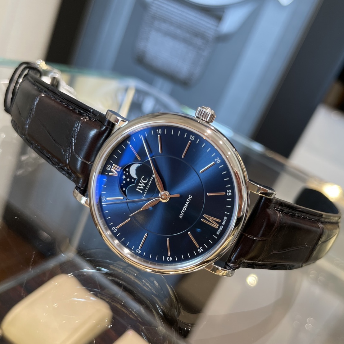 IWC　ポートフィノ　オートマティック　ムーンフェイズ