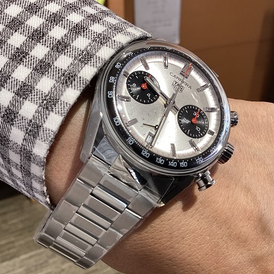 TAGHEUER　タグ・ホイヤー カレラ クロノグラフ　CBS2216.BA0041