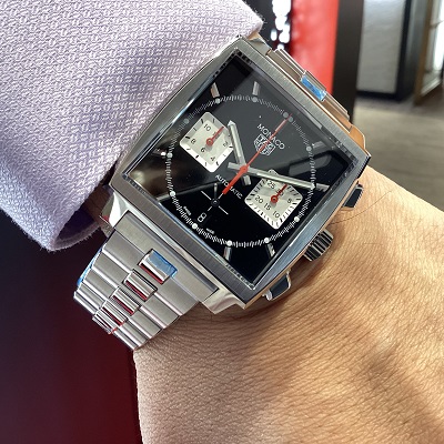 TAGHEUER　タグホイヤー　モナコ　クロノグラフ　CBL2113.BA0644