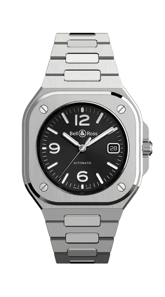 Bell＆Ross　BR 05 BLACK STEEL　BR05A-BL-ST/SST　ベルアンドロス　ベルロス　ミリタリーウォッチ　富山県　富山　高級時計　腕時計　おすすめ　ラグスポ　ラグジュアリースポーツ　BR05機械式時計　WING ウイング　WING富山店 フランス かっこいい