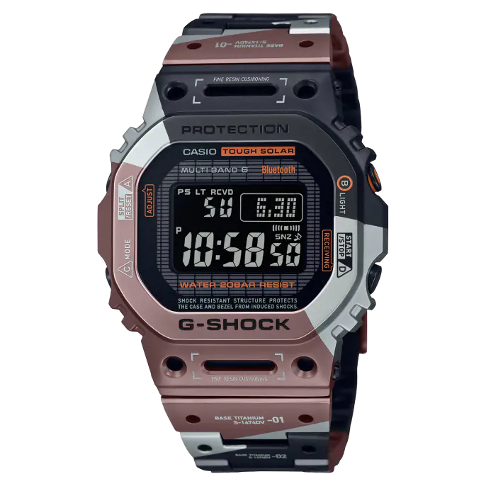 CASIO G-SHOCK カシオ　ジーショック　おすすめ　GMW-B5000TVB-1JR　高級時計　チタン　フルメタル