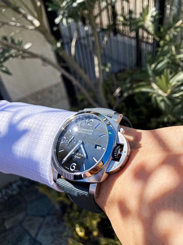 パネライ ルミノールマリーナ ESteel™ Grigio Roccia PAM01358