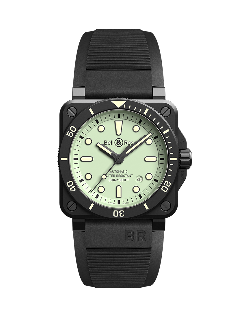 Bell&Ross ベル＆ロス　BR 03-92 DIVER FULL LUM　BR0392-D-C5-CE/SRB