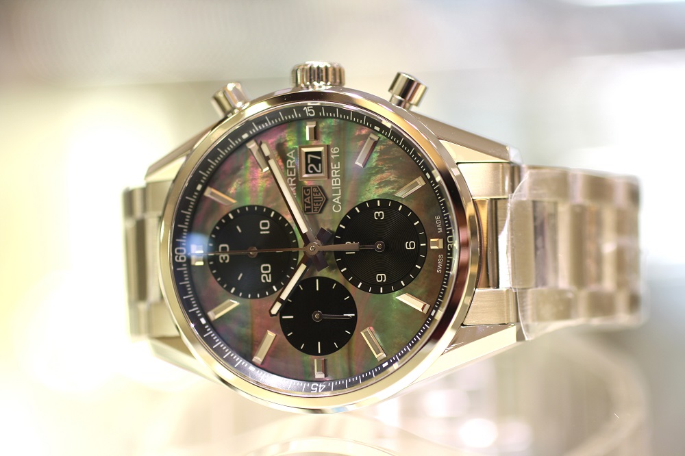 TAGHeuer カレラ　ブラック MOP 日本限定500本　 CBK2116BA0715