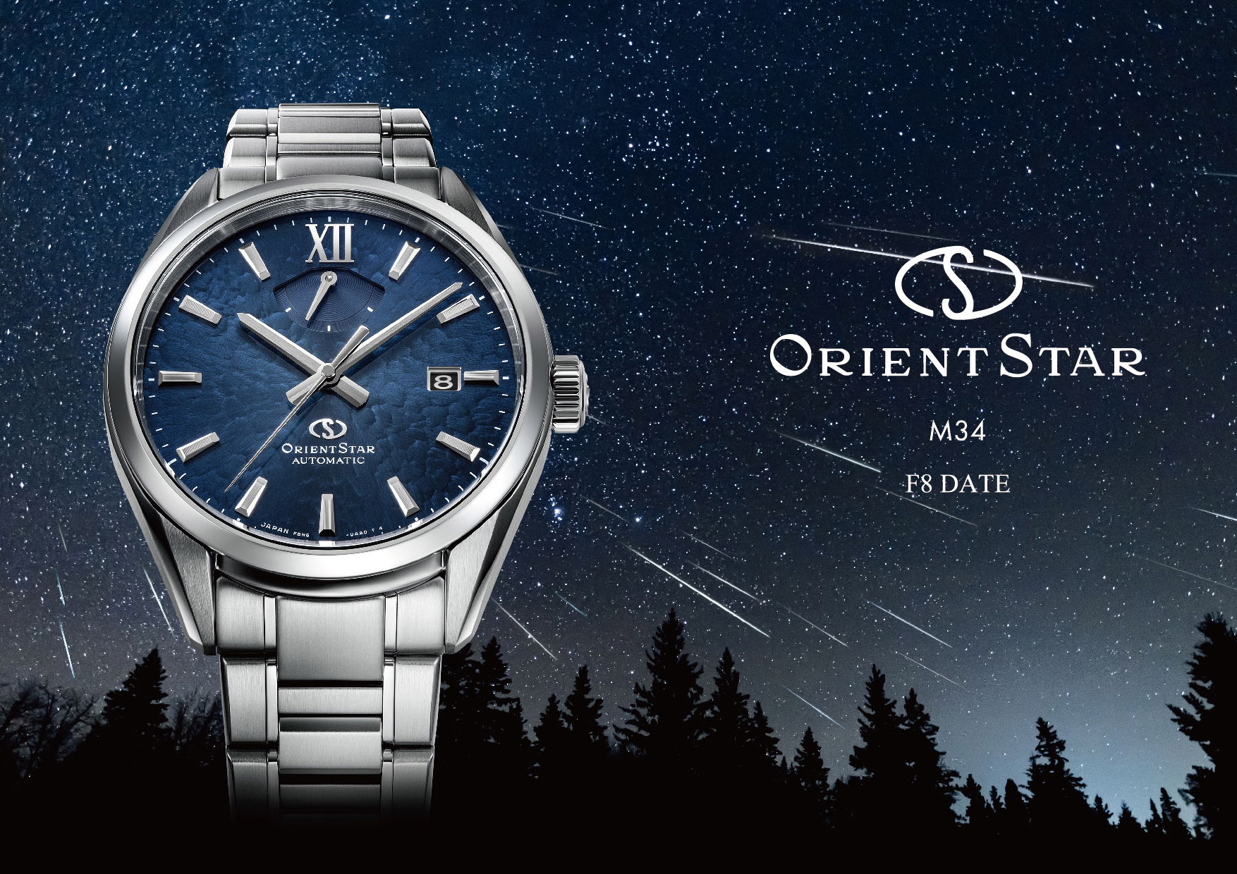 ORIENT STAR 「M34」  F8 Date RK-BX0003L