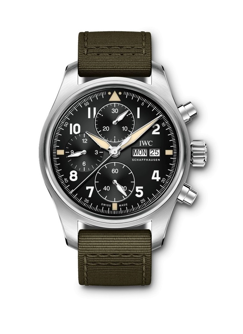 IWC　パイロット・ウォッチ・クロノグラフ ・スピットファイア　IW387901