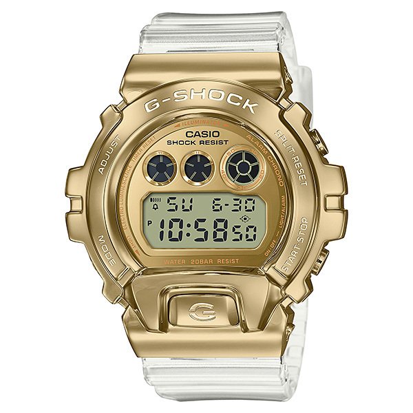 カシオ G-SHOCK　メタルカバード ソリッドゴールド