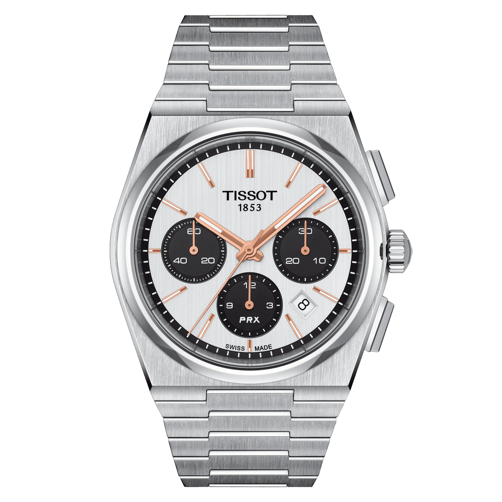 TISSOT PRX オートマティック クロノグラフ T137.427.11.011.00