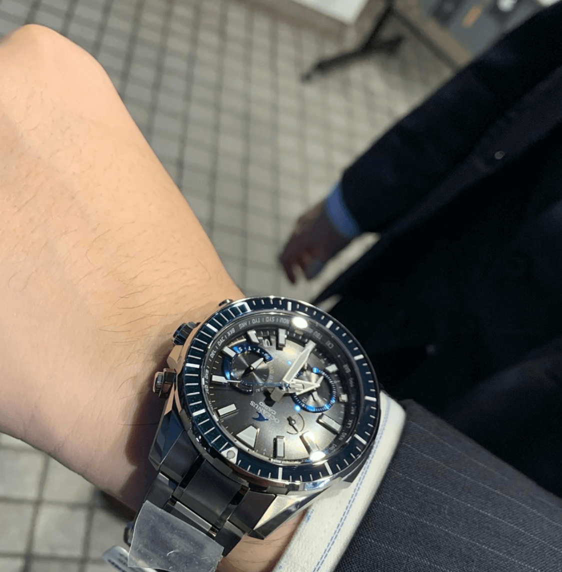 CASIO　オシアナス　ダイバーズ　NEW　高級時計　メンズ腕時計　OCW-P2000-1AJF