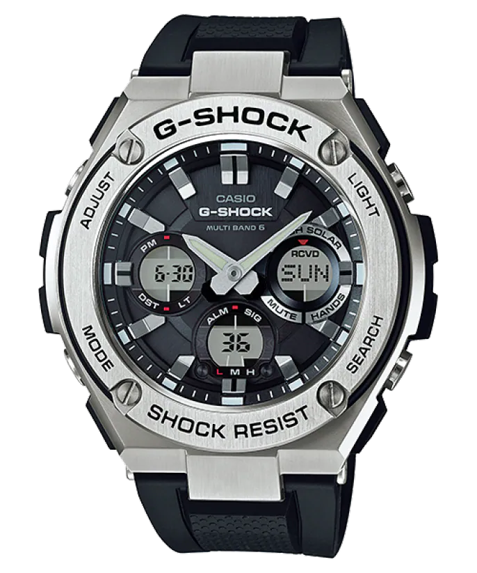 GST-W110-1AJF CASIO カシオ　G-STEEL ジースチール　おすすめ　頑丈　タフネス　かっこいい　便利　実用的　ライフスタイル　アウトドア　スポーツ　石川県　石川　北陸　金沢　片町　香林坊　正規店　正規取扱店