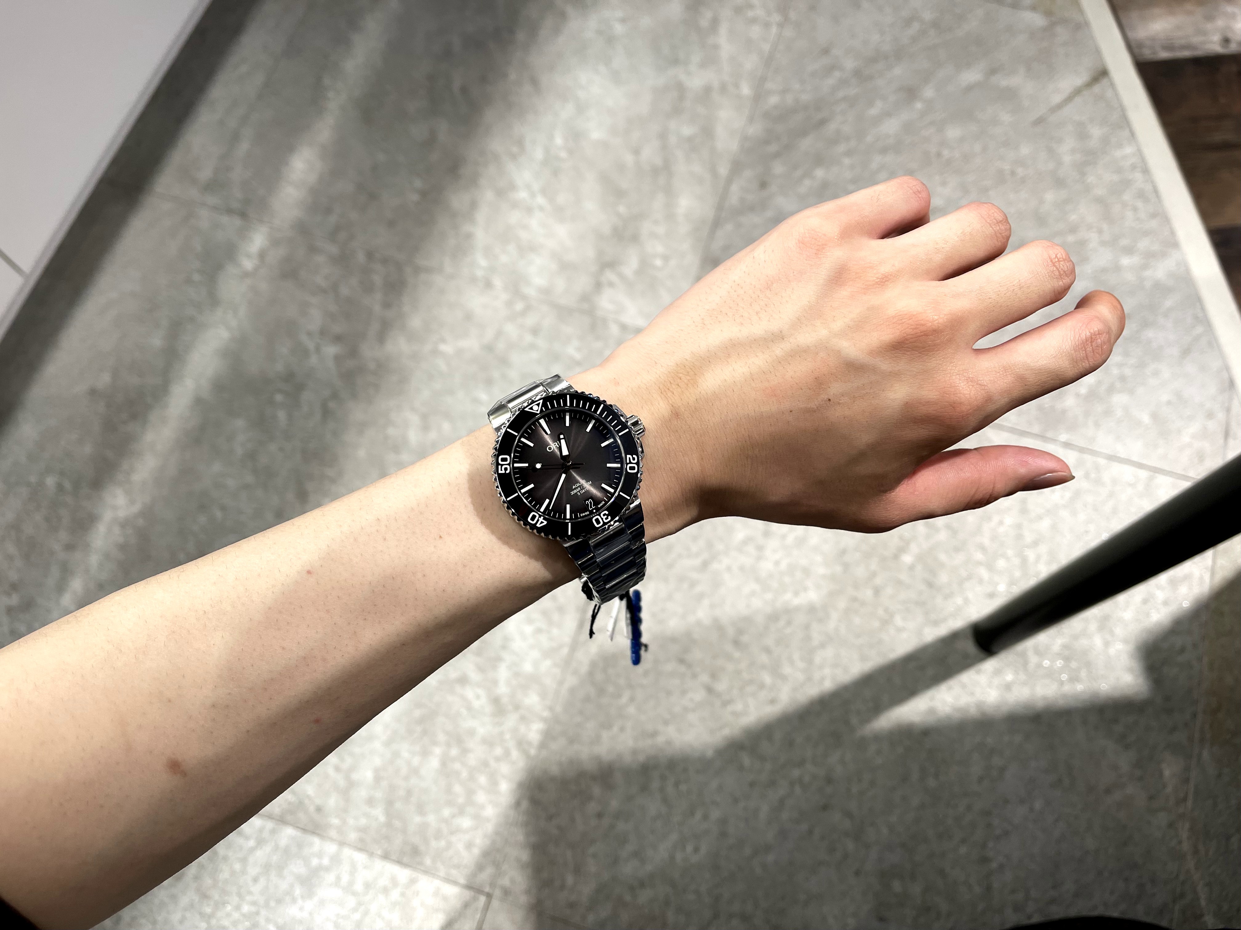 ORIS オリス　新作　スイス　高級時計　おすすめ　驚き　10年保証　NEW ライフスタイル　コストパーフィーマンス　かっこいい　ダイビング　ダイバーズウォッチ　実用時計　機械式時計　機械式腕時計　石川県　石川　金沢　片町　香林坊　正規店　正規取扱店　01 400 7769 4154-07 8 22 09PEB　