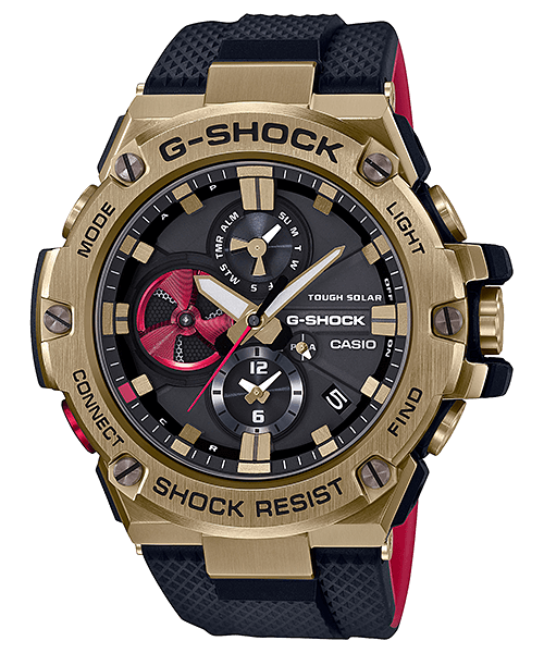 CASIO　カシオ　G-SHOCK　ブラック　メタル　防水　タフソーラー　Bluetooth　最強　カッコいい　八村塁　NBA　限定