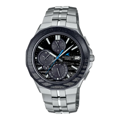 オシアナス　OCEANUS カシオ　CASIO 高級時計 伝統工芸　Bluetooth 腕時計　時計　おすすめ　新作　限定　限定品　プラチナ蒔絵　プラチナ　蒔絵　石川県　石川　片町　香林坊　北陸　金沢　正規店　正規取扱店　OCW-S5000ME-1AJF