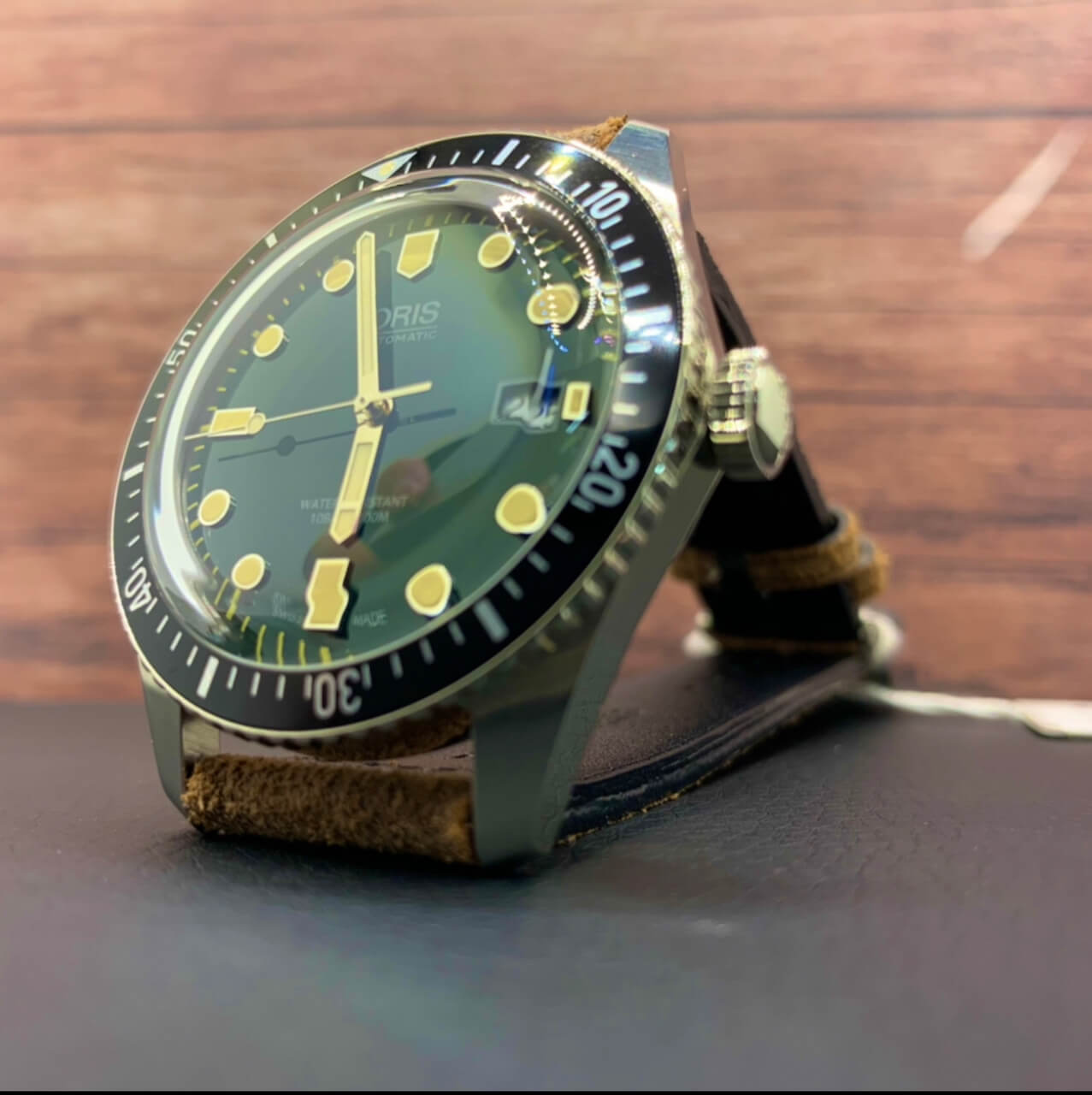 オリス　ORIS　01 733 7720 4057-07 5 21 45　ダイバーズ　ダイバーズウォッチ　グリーン　機械式時計　65　3針　自動巻　ダイバーズ　クラシック 　石川　金沢　北陸　