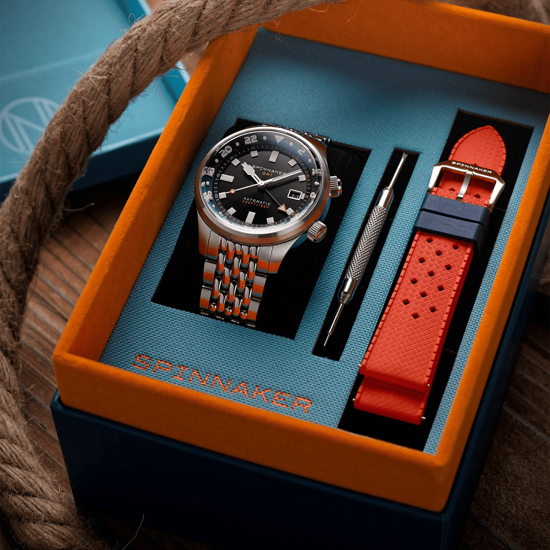BRADNER GMT AUTOMATIC SP-5121-66　スピにカー　ダイバーズ　SPINNAKER　機械式時計　自動巻き時計 