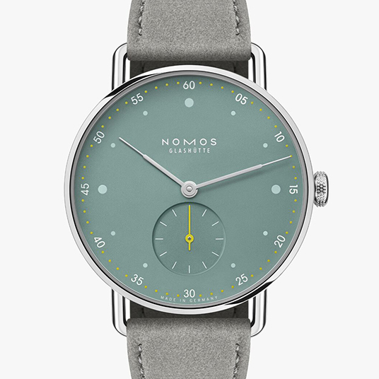 NOMOS Glashütte
 Metro 33 sage  | ノモス グラスヒュッテ メトロ33 セージ