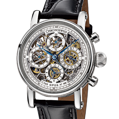 CHRONOSWISS
 Sirius Chronograph Skeleton | クロノスイス シリウス クロノグラフ スケルトン