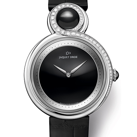 JAQUET DROZ
 Lady 8 Black Ceramic | ジャケ・ドロー レディ 8 ブラックセラミック