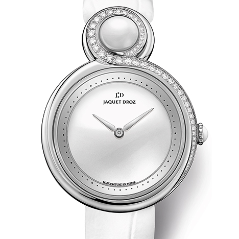 JAQUET DROZ
 Lady 8 White Ceramic | ジャケ・ドロー レディ 8 ホワイトセラミック