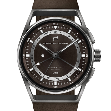 PORSCHE DESIGN
 1919 Globetimer UTC Brown & Leather | ポルシェ・デザイン 1919 グローブタイマーUTC ブラウン & レザー