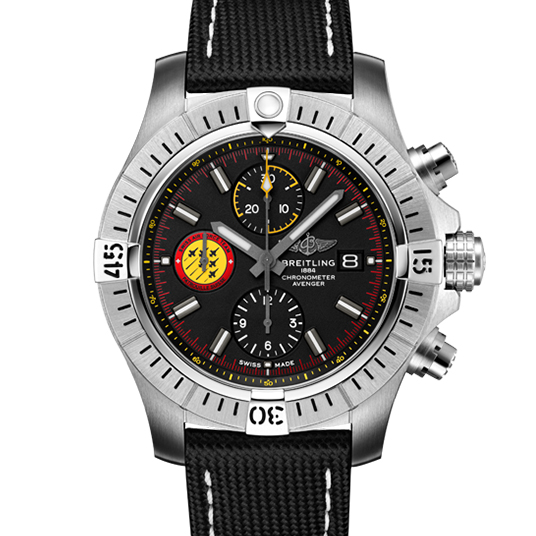 BREITLING
 AVENGER CHRONOGRAPH 45 SWISS AIR FORCE TEAM LIMITED EDITION | ブライトリング アベンジャー クロノグラフ 45 スイス エアフォースチーム リミテッドエディション