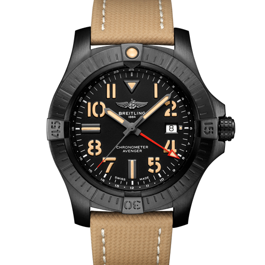 BREITLING
 AVENGER AUTOMATIC GMT 45 NIGHT MISSION | ブライトリング アベンジャー オートマチック GMT 45 ナイトミッション