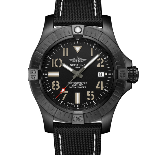 BREITLING
 AVENGER AUTOMATIC 45 SEAWOLF NIGHT MISSION | ブライトリング アベンジャー オートマチック 45 シーウルフ ナイトミッション