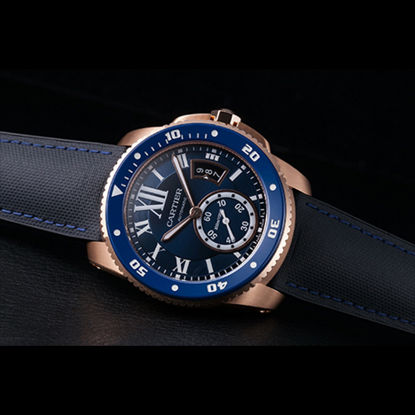 Cartier
 Calibre de Cartier Diver Blue PG | カルティエ カリブル ドゥ カルティエ ダイバー ブルー PG