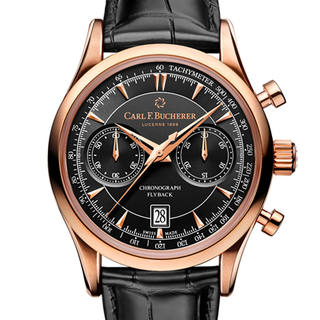 CARL F. BUCHERER
 Manero Flyback | カール F. ブヘラ マネロ フライバック