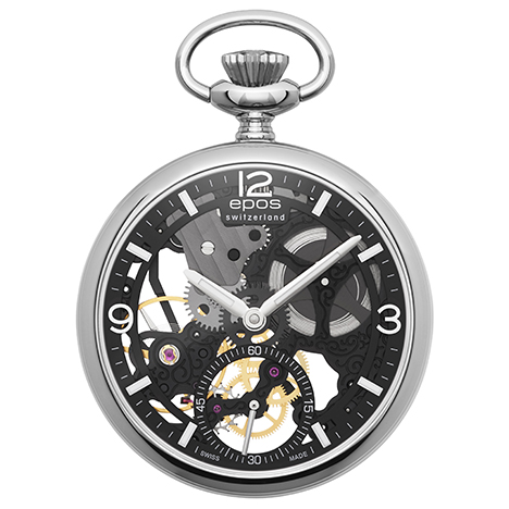 epos
 Small Modern Skeleton Pocket Watch | エポス スモールモダン スケルトン ポケットウォッチ