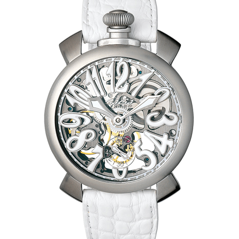 GaGa MILANO
 MANUALE 48MM SKELETON