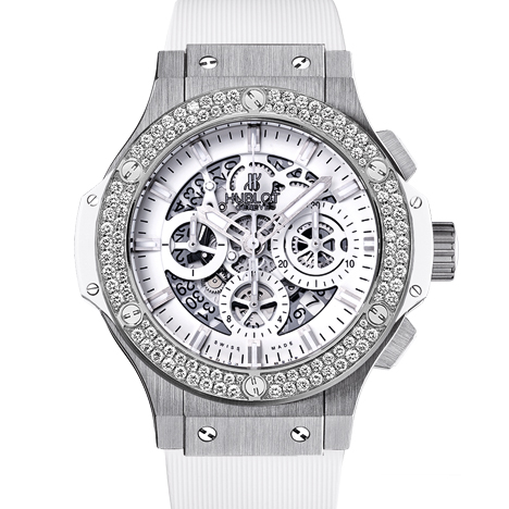 HUBLOT
 AERO BANG ALL WHITE DIAMONDS | ウブロ アエロ・バン オールホワイト ダイヤモンド