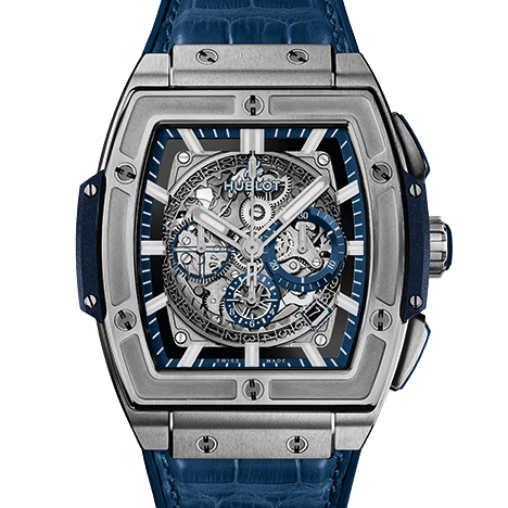 HUBLOT
 SPIRIT OF BIG BANG TITANIUM BLUE | ウブロ スプリット オブ ビッグ・バン チタニウム ブルー