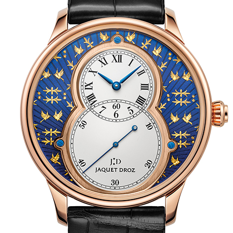 JAQUET DROZ
 Grande Seconde Paillonnée | ジャケ・ドロー グラン・セコンド パイヨン