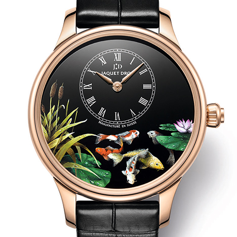 JAQUET DROZ
 Petite Heure Minute Carps | ジャケ・ドロー プティ・ウール ミニット カープ