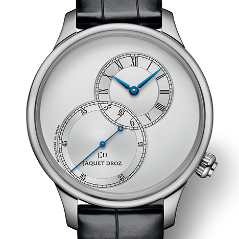 JAQUET DROZ
 Grande Seconde Off-centered Silver | ジャケ・ドロー グラン・セコンド オフセンター シルバー