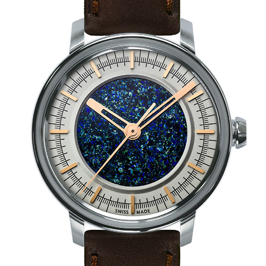 Lundis Bleus
 MÉTIERS D'ART 1120-MA “Random Abstract Mosaic / Silver” | ランディ・ブルー メティエ ダール 1120-MA ランダム アブストラクト モザイク / シルバー