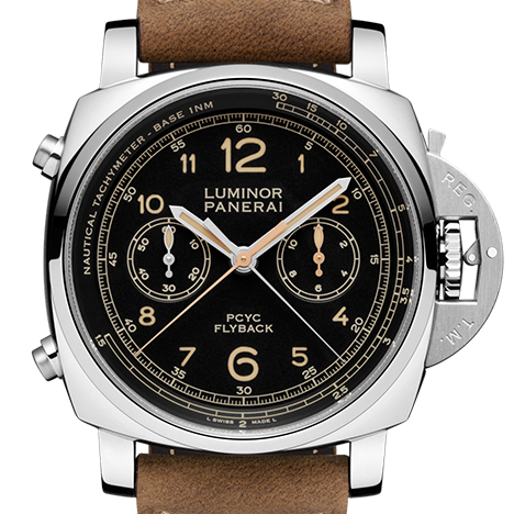 PANERAI
 LUMINOR 1950 PCYC 3 DAYS CHRONO FLYBACK AUTOMATIC ACCIAIO - 44MM | パネライ ルミノール 1950 PCYC スリーデイズ クロノ フライバック オートマティック アッチャイオ - 44mm