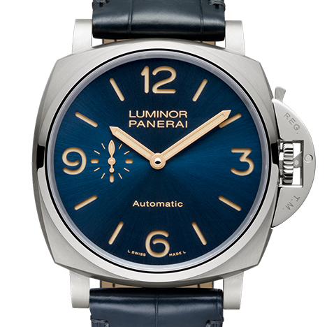 PANERAI
 LUMINOR DUE 3 DAYS AUTOMATIC TITANIO - 45MM | パネライ ルミノール ドゥエ スリーデイズ オートマティック チタニオ - 45mm