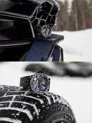 ROGER DUBUIS(ロジェ・デュブイ) 氷上のホットなグリップを体現「Excalibur Pirelli Ice Zero 2」