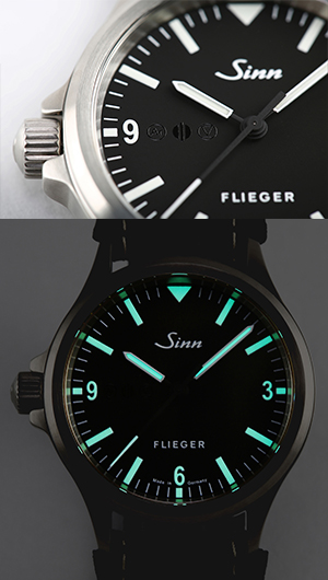 SINN(ジン) ジン・テクノロジーを満載した856.FLIEGERシリーズの日本限定第二弾「856.FLIEGER.II」